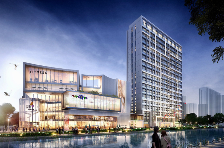 龍湖·紫荊天街&紫金上城項目喜獲“中國鋼結構金獎”