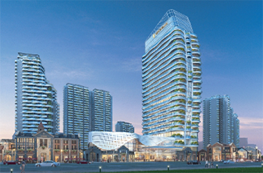 融創·西昌環球邛海1號院住宅、洲際酒店